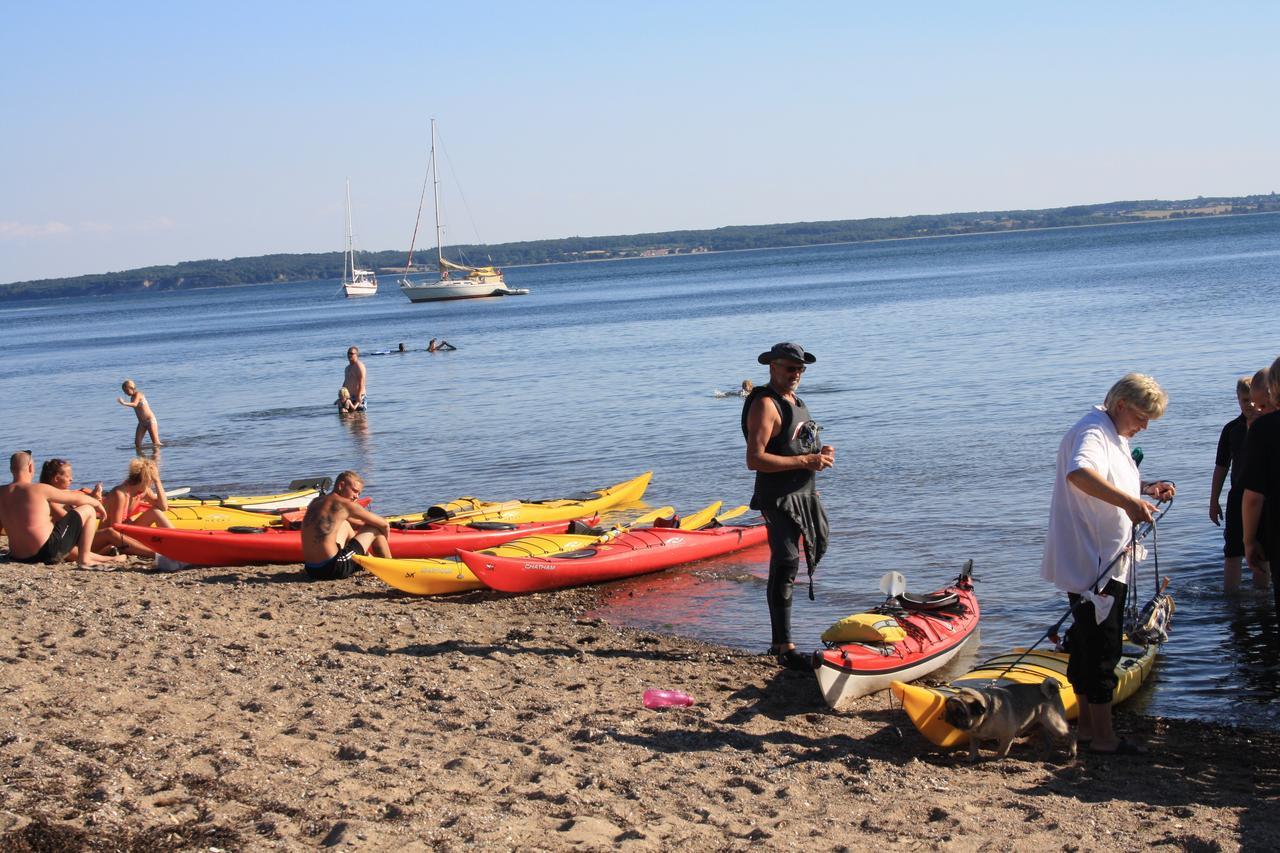 Hotel Rosenvold Strand Camping Stouby Exteriér fotografie